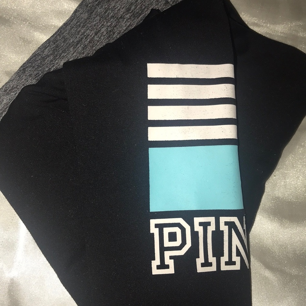 PINK Reversible Yoga Pants